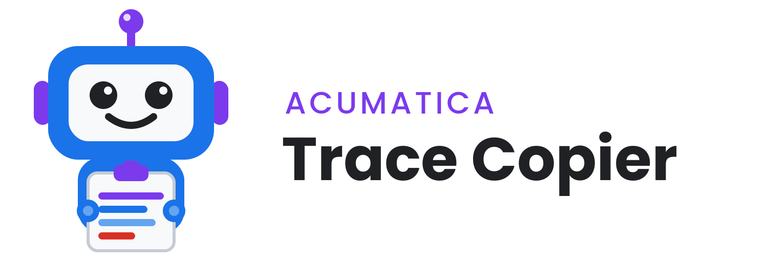 Acumatica Trace Copier